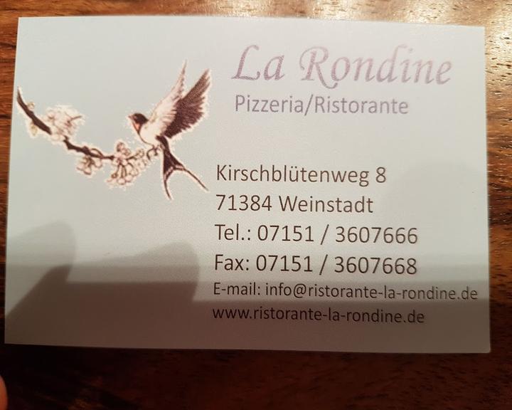 Ristorante la Rondine